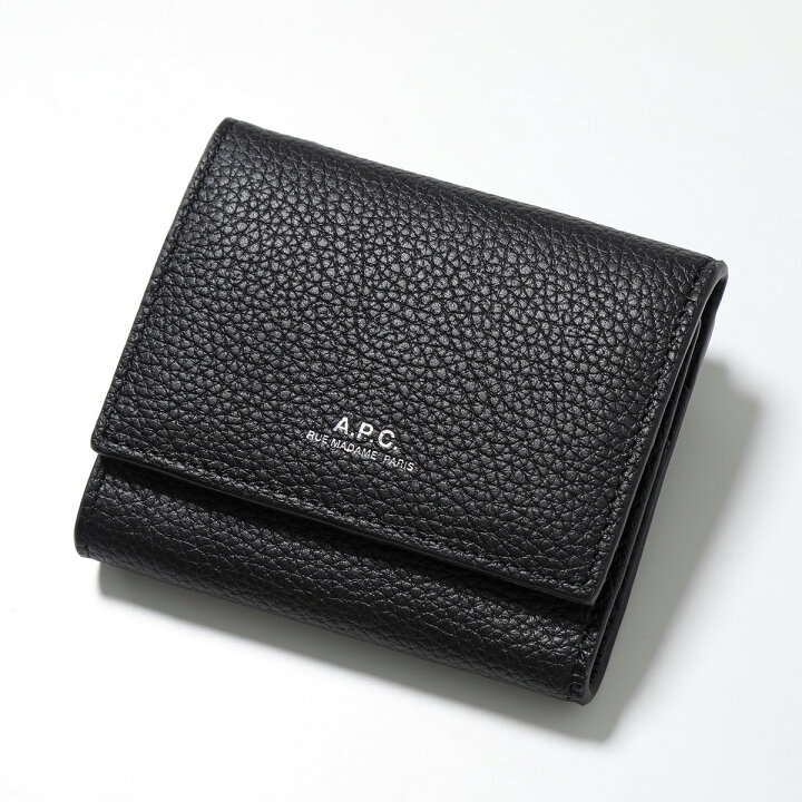 楽天市場】APC A.P.C. アーペーセー 三つ折り財布 Lois PXBLH H63453 