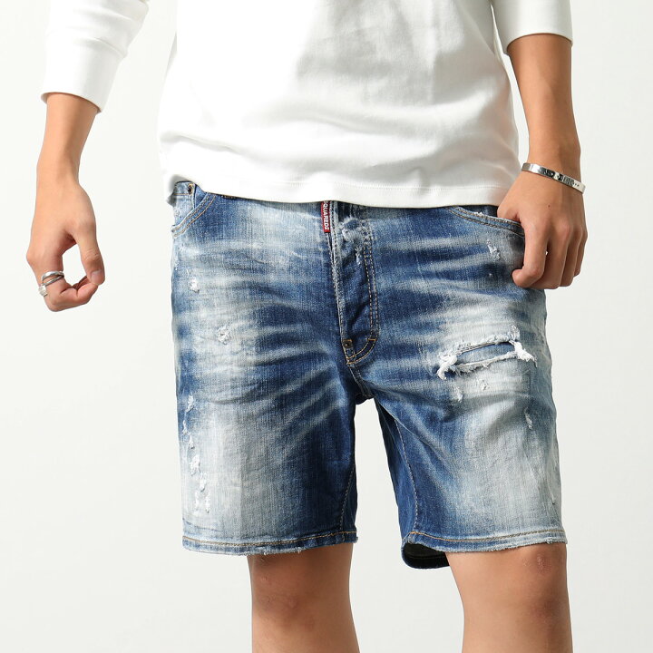 楽天市場】DSQUARED2 ディースクエアード ショートパンツ MARINE SHORT  