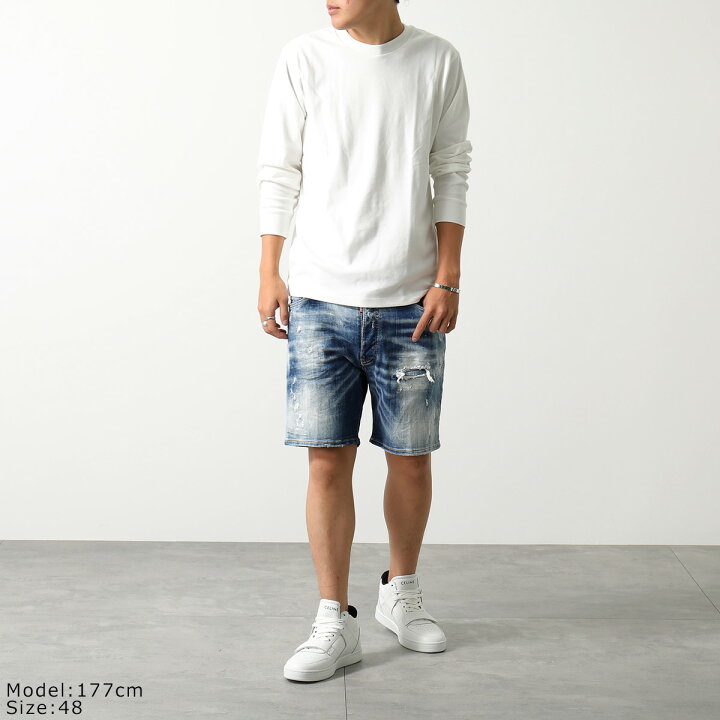 楽天市場】DSQUARED2 ディースクエアード ショートパンツ MARINE SHORT 