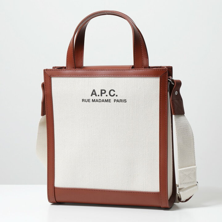 楽天市場】APC A.P.C. アーペーセー ショルダーバッグ tote camille  