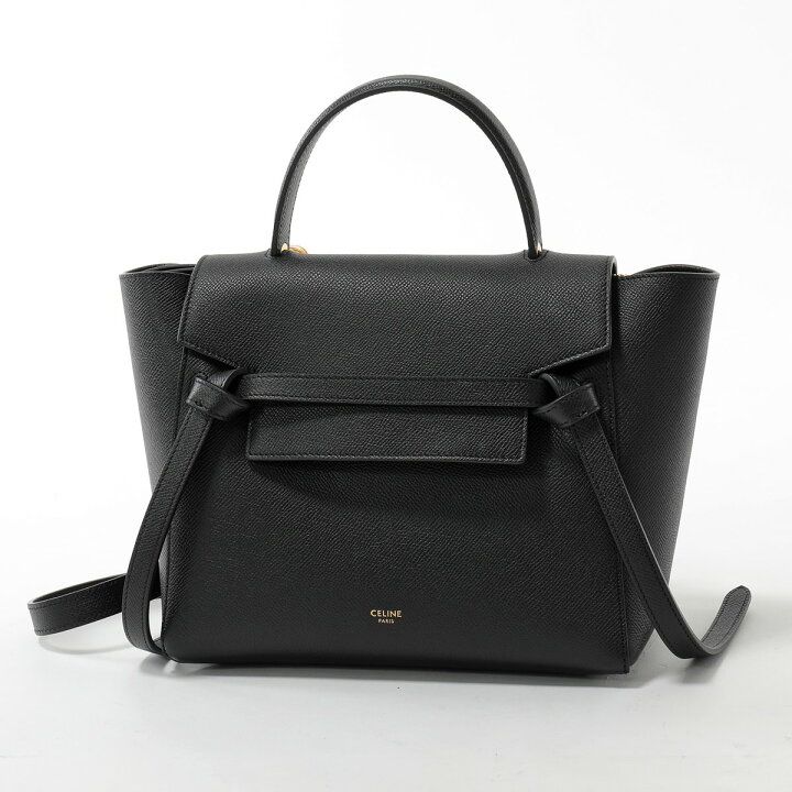 楽天市場】CELINE セリーヌ 189153ZVA.38NO/Black Micro BELT BAG  