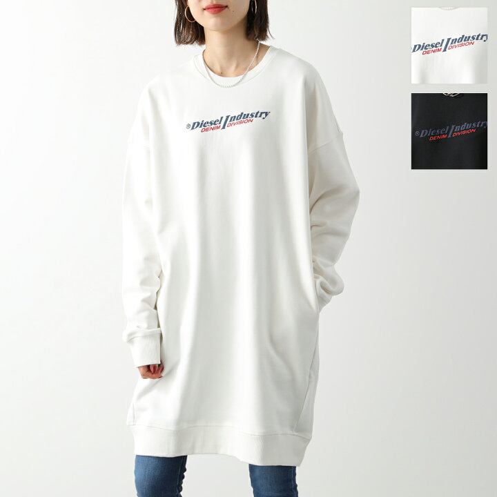 楽天市場】DIESEL ディーゼル スウェット ワンピース D-ROBBIE-IND 