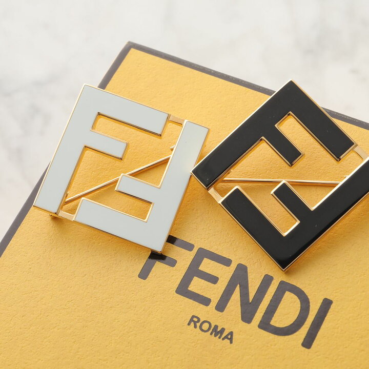 楽天市場】FENDI フェンディ ブローチ FOREVER フォーエバー 8AG976 