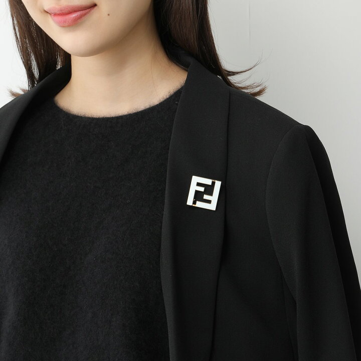 楽天市場】FENDI フェンディ ブローチ FOREVER フォーエバー 8AG976  