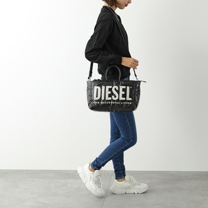 楽天市場】DIESEL ディーゼル ショルダーバッグ PUFF DSL TOTE M X 