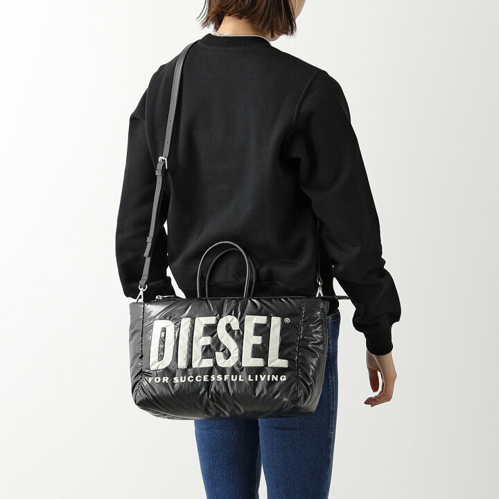 楽天市場】DIESEL ディーゼル ショルダーバッグ PUFF DSL TOTE M X 
