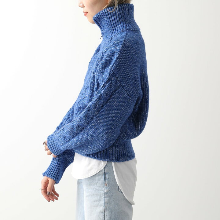 楽天市場】GANNI ガニー ニット K1771 2593 レディース ハーフジップ 