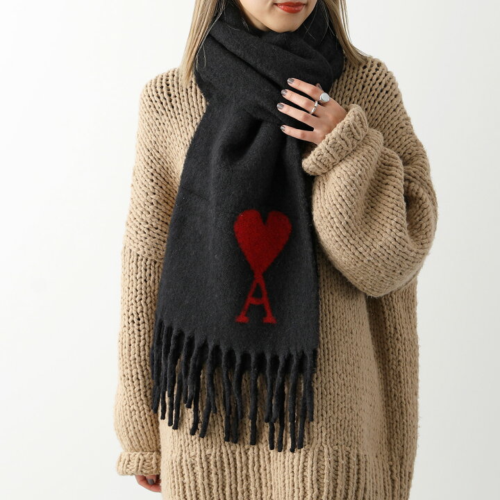 楽天市場】ami paris アミパリス マフラー OVERSIZED ADC SCARF USF409  
