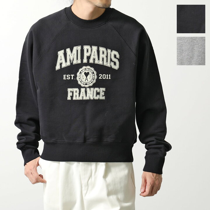 楽天市場】ami paris アミパリス トレーナー USW010.747 メンズ  