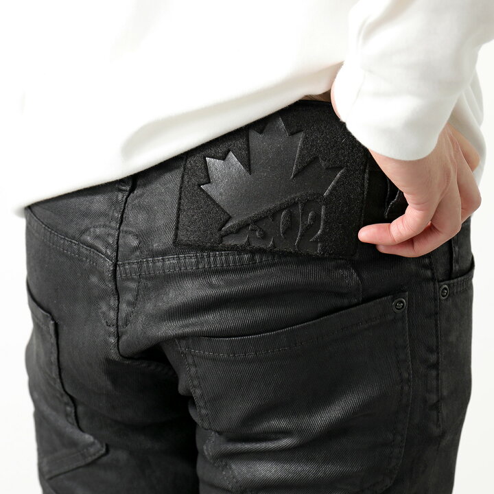 楽天市場】DSQUARED2 ディースクエアード デニム BLACK GUM WASH TIDY 