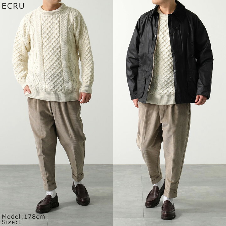 楽天市場】Aran Crafts アランクラフト アランセーター Crew Neck 