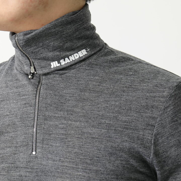 楽天市場】JIL SANDER+ ジルサンダー プラス ハーフジッププルオーバー  