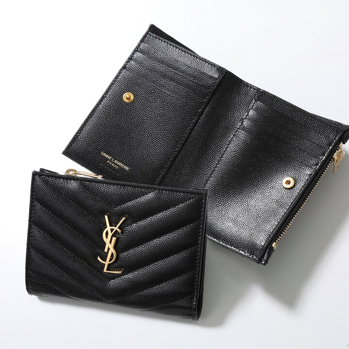 楽天市場】SAINT LAURENT サンローラン 二つ折り財布 668287 BOW01  