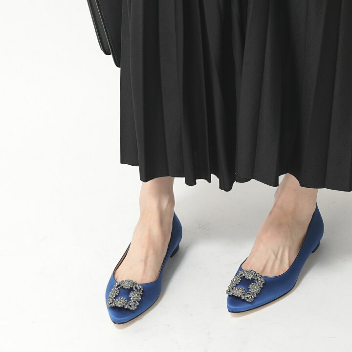 楽天市場】MANOLO BLAHNIK マノロブラニク パンプス HANGISIFLAT FMC 