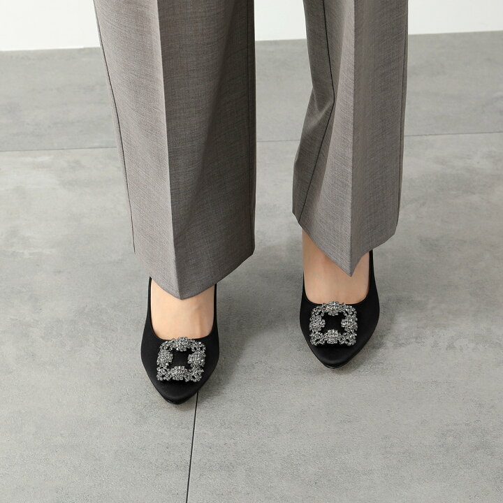 楽天市場】MANOLO BLAHNIK マノロブラニク パンプス HANGISI FMC SATIN 