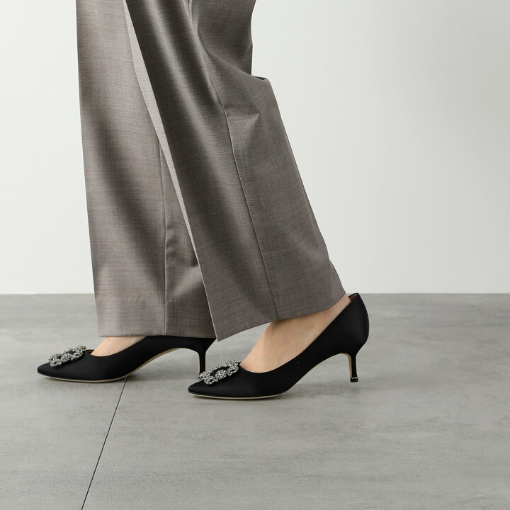 楽天市場】MANOLO BLAHNIK マノロブラニク パンプス HANGISI FMC SATIN 
