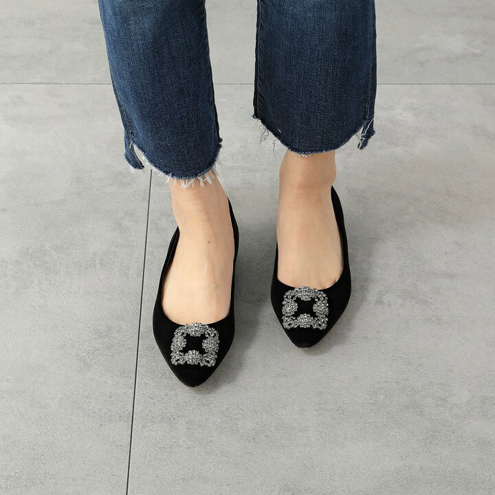 楽天市場】MANOLO BLAHNIK マノロブラニク パンプス HANGISIFLAT FMC 