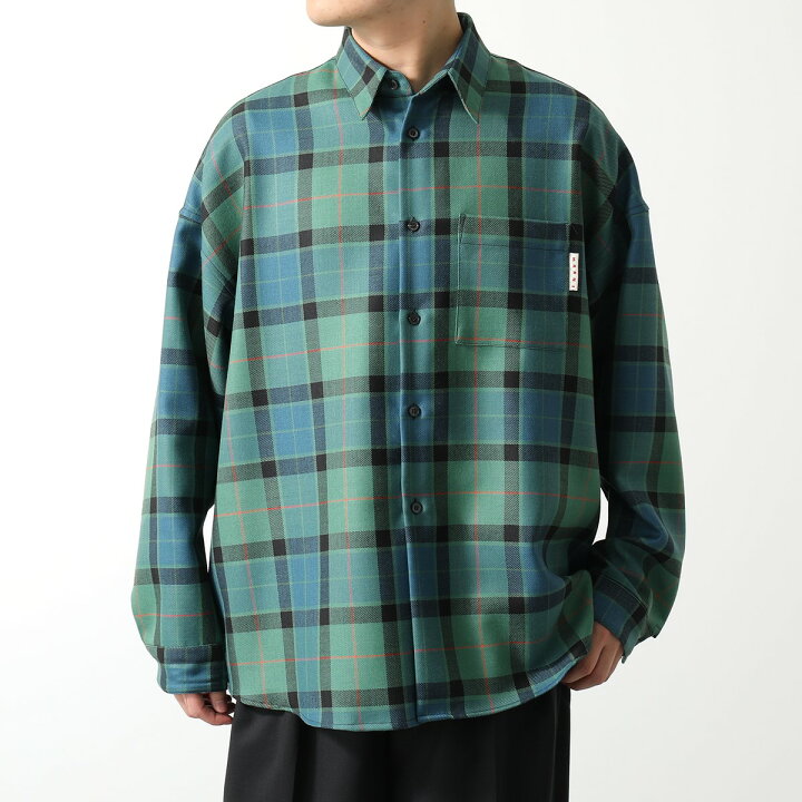 楽天市場】MARNI マルニ 長袖 シャツ CUMU0061A1 UTW972 メンズ 
