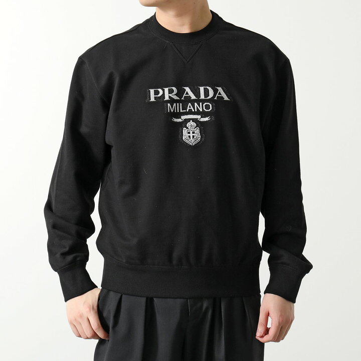 楽天市場】PRADA プラダ トレーナー UJL148 1Y13 メンズ クルーネック  