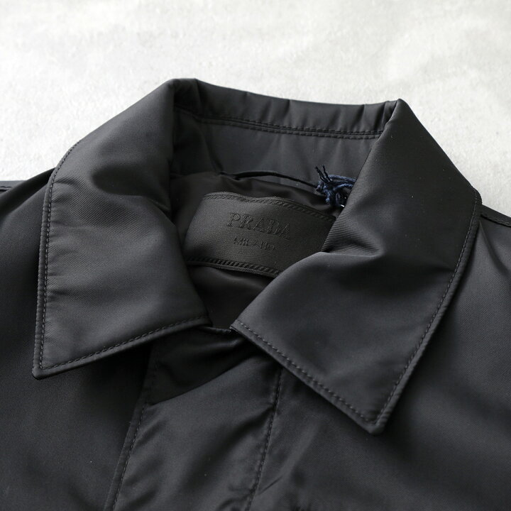 楽天市場】PRADA プラダ コート SGB008 1WQ8 メンズ Re-Nylon 