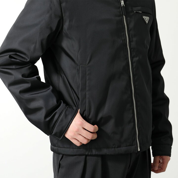 楽天市場】PRADA プラダ 中綿ジャケット SGB816 1WQ8 メンズ Re-Nylon 