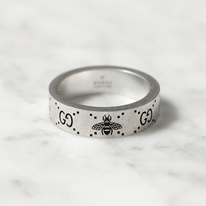 楽天市場】GUCCI グッチ リング GG＆Bee 728389 J8400 0728 メンズ  