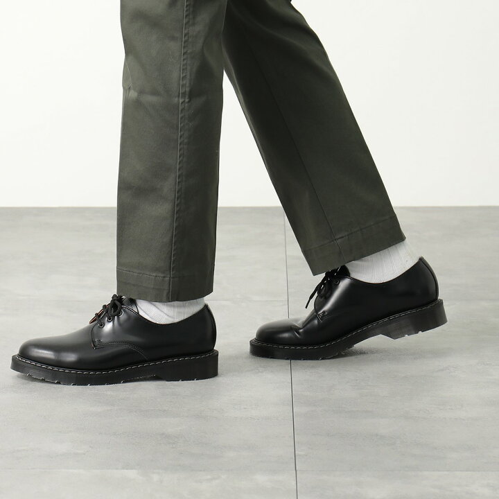 楽天市場】SOLOVAIR ソロヴェアー レザーシューズ 3 Eye Gibson Shoe 