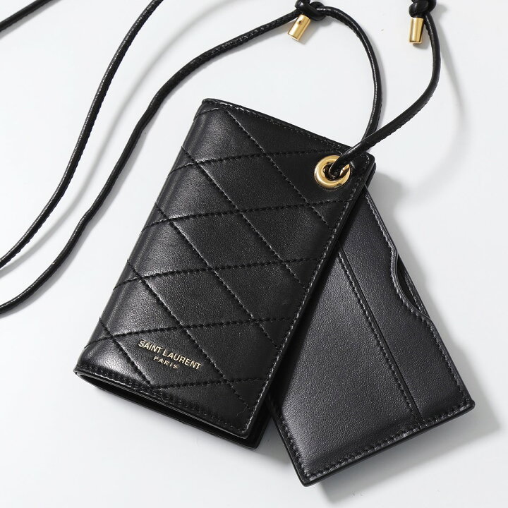 楽天市場】SAINT LAURENT サンローラン カードホルダー 669952 1ELY1  