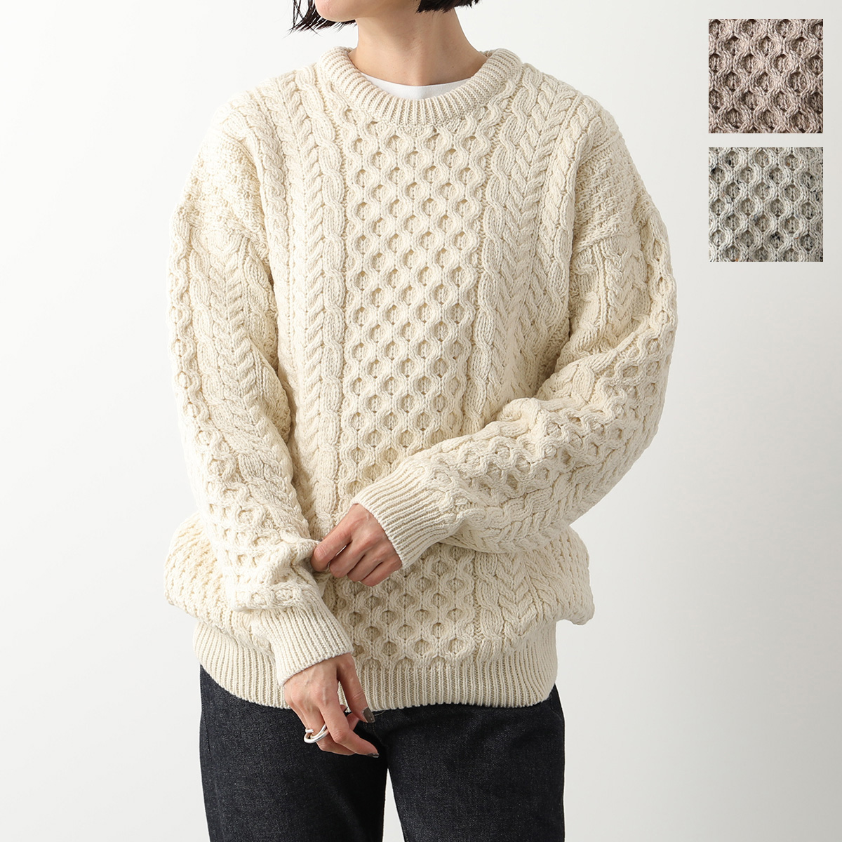 ❤️安いストア❤️ アランウーレンミルズ セーター B420 Aran sweater メンズ 367 日本 L (日本サイズL相当) 