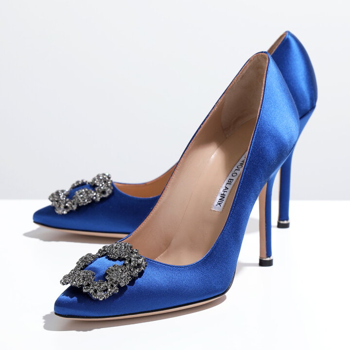 楽天市場】MANOLO BLAHNIK マノロブラニク パンプス HANGISI FMC SATIN  
