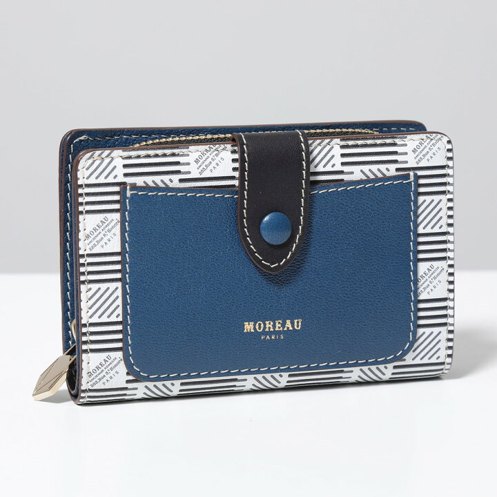 楽天市場】MOREAU PARIS モローパリ 二つ折り財布 BI-FOLD  