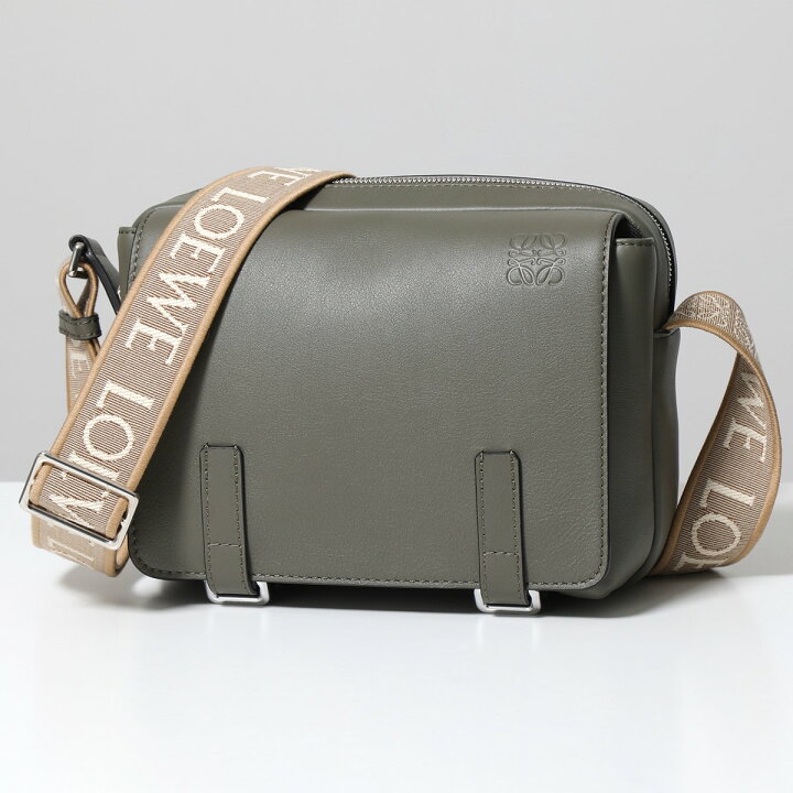 楽天市場】LOEWE ロエベ ショルダーバッグ BOLSO MILITARY ミリタリー  