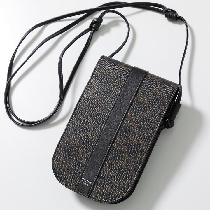 楽天市場】CELINE セリーヌ モバイルポーチ Triomphe トリオンフ  