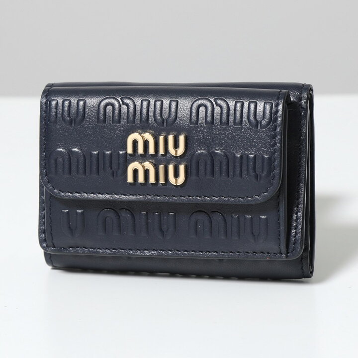 楽天市場】MIUMIU ミュウミュウ 三つ折り財布 5MH021 2F5X レディース 