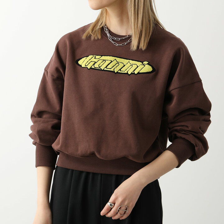 楽天市場】GANNI ガニー スウェットシャツ Isoli Artwork Sweatshirt  