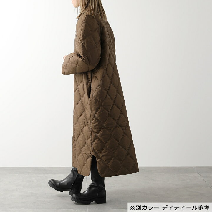 楽天市場】GANNI ガニー キルティングコート Ripstop Quilt Coat F7327  