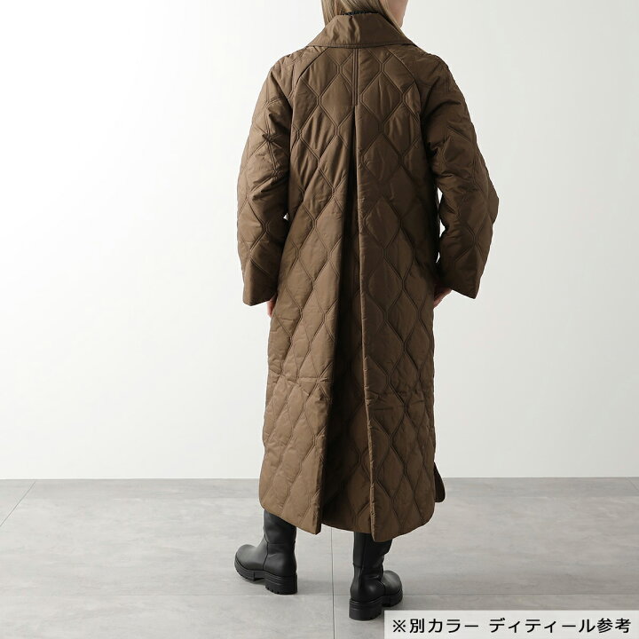 楽天市場】GANNI ガニー キルティングコート Ripstop Quilt Coat F7327 