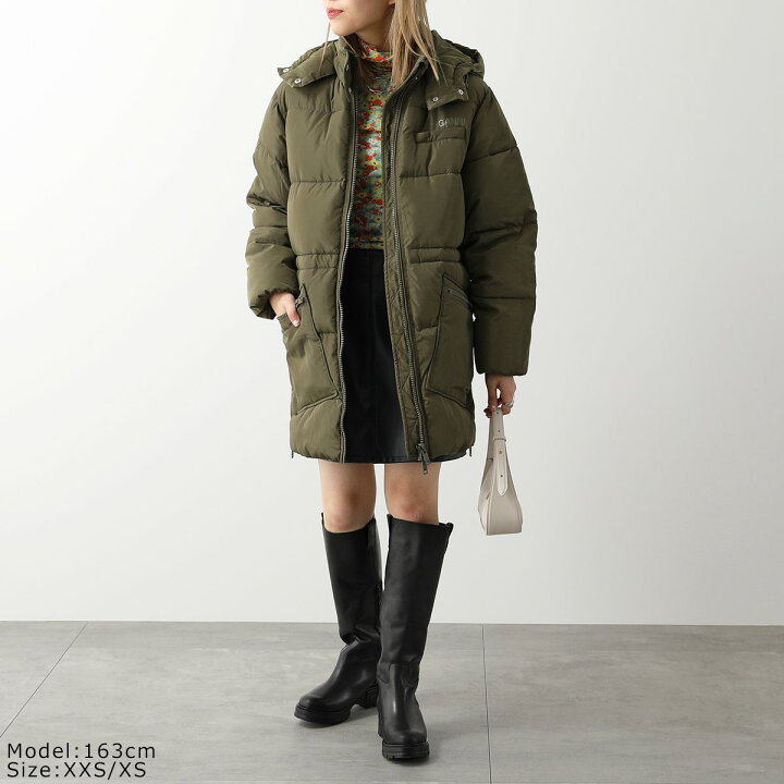 楽天市場】GANNI ガニー パファージャケット Tech Puffer Oversized 
