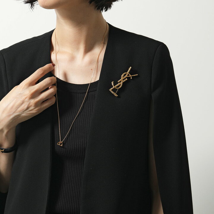 楽天市場】SAINT LAURENT サンローラン ブローチ OPYUM BROCHE 