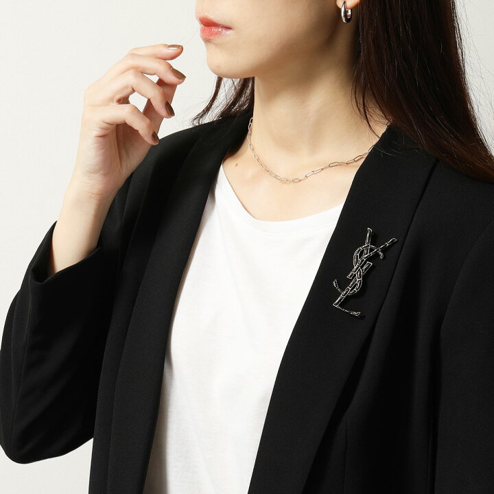 楽天市場】SAINT LAURENT サンローラン ブローチ OPYUM BROCHE 