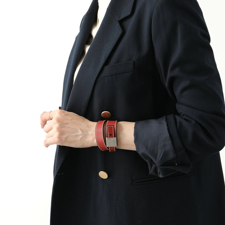 楽天市場】LOEWE ロエベ ブレスレット SIMPLE LEATHER BRACELET 110.10 