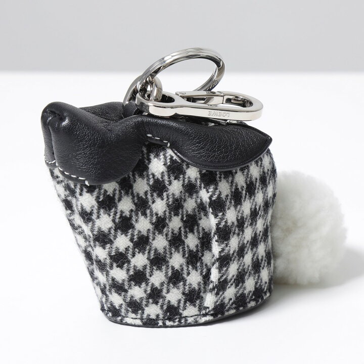 楽天市場】LOEWE ロエベ バッグチャーム BUNNY TWEED CHARM バニー 