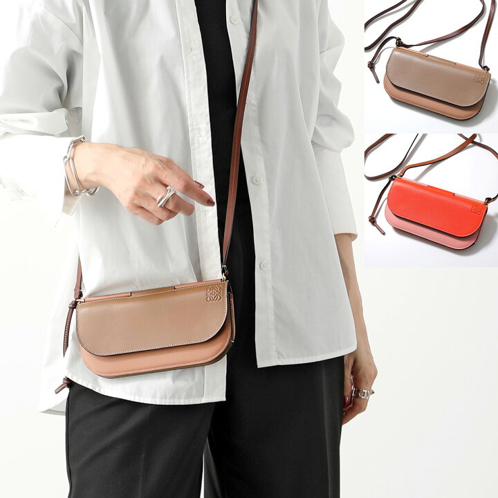 楽天市場】LOEWE ロエベ ショルダーバッグ SLG GATE POCHETTE 113.54 