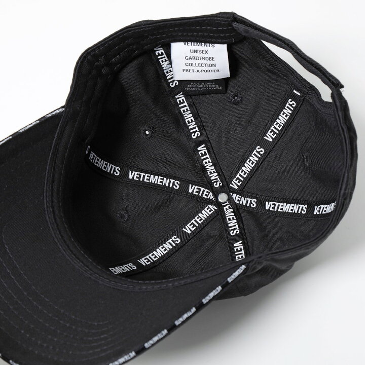 楽天市場】VETEMENTS ヴェトモン ベースボールキャップ UA53CA150B 