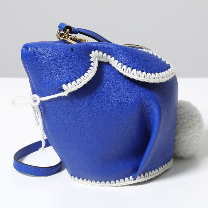 楽天市場】LOEWE ロエベ ショルダーバッグ BUNNY MACRAME MINI 135.30 
