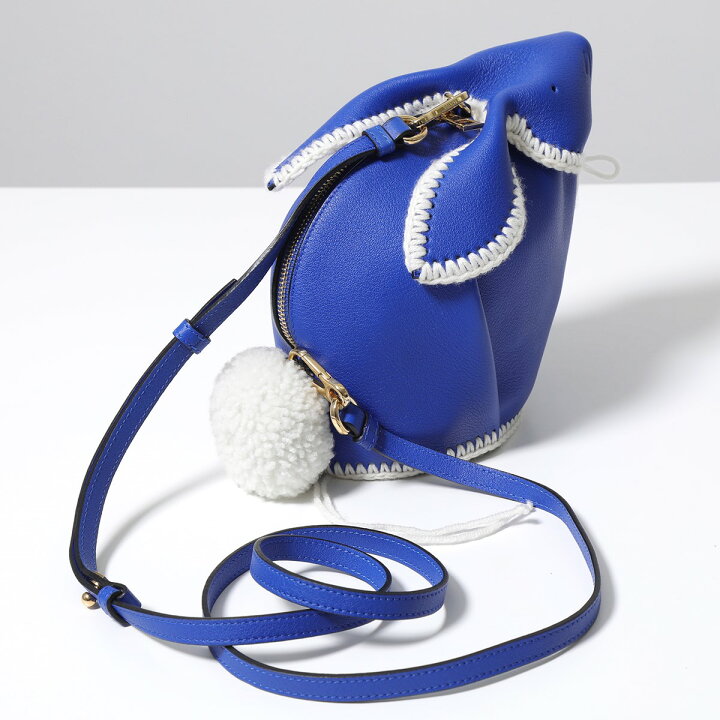 楽天市場】LOEWE ロエベ ショルダーバッグ BUNNY MACRAME MINI 135.30 