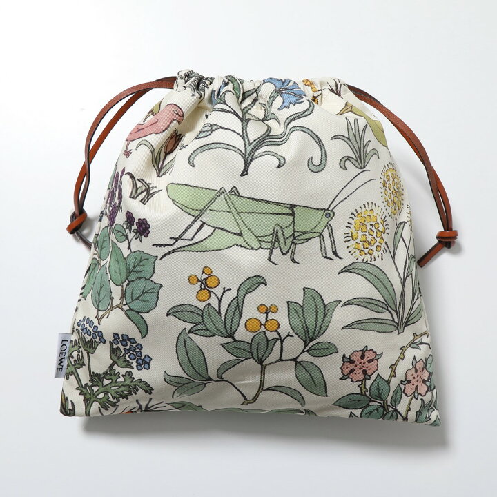 LOEWE ロエベ スナフジタ ワオキツネザル ドローストリング 巾着 