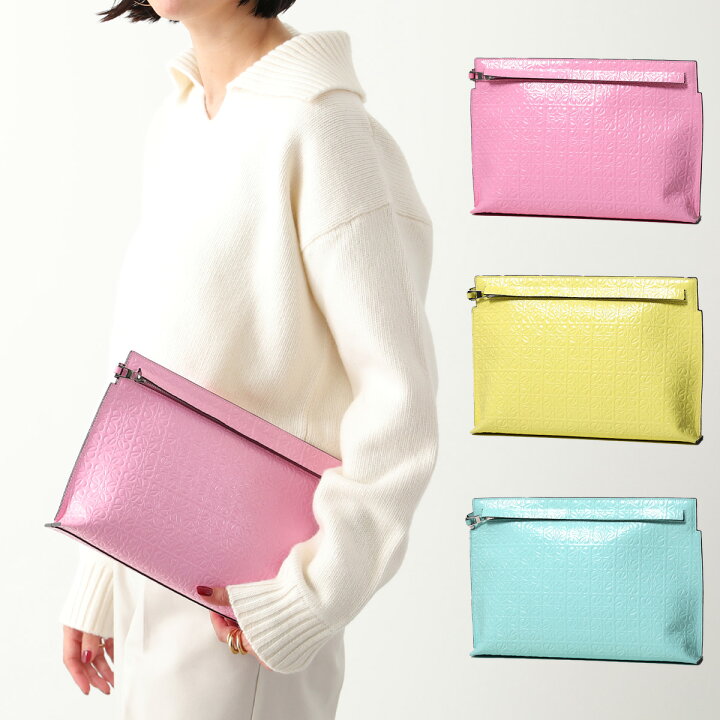 楽天市場】LOEWE ロエベ クラッチバッグ T POUCH REPEAT Tポーチ 