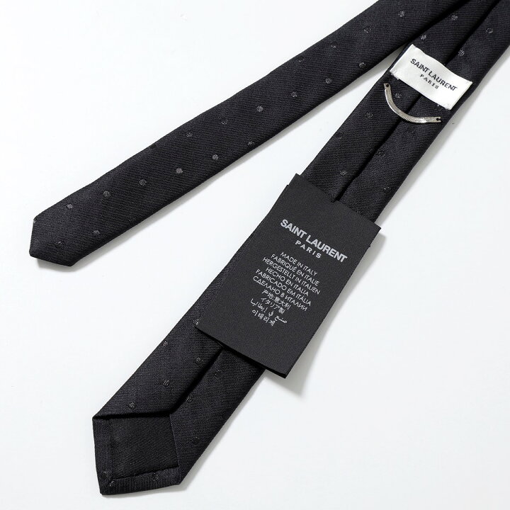 楽天市場】SAINT LAURENT サンローラン ネクタイ ポルカドット タイ  
