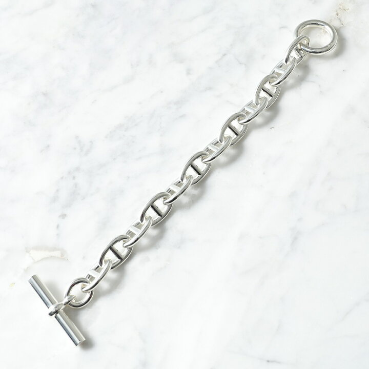 楽天市場】エルメス ブレスレット シェーヌダンクル TGM HERMES Chaine 